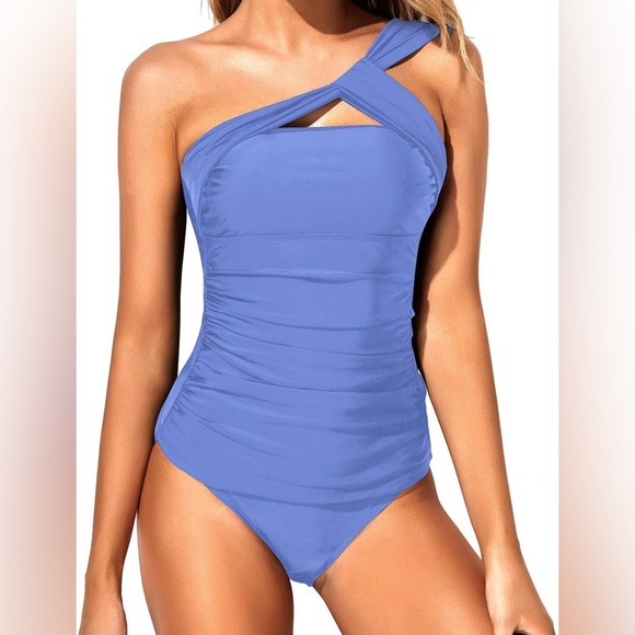 tempt me Other - Tempt Me NWT Women’s Tankini Bathing Suit One Shoulder 2 piece Swimwear Size XL
